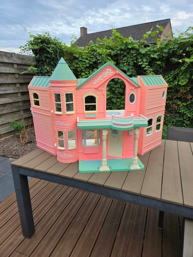 Vintage Barbie Victorian Dreamhouse uit 1995, Ophalen, Gebruikt, Poppenhuis