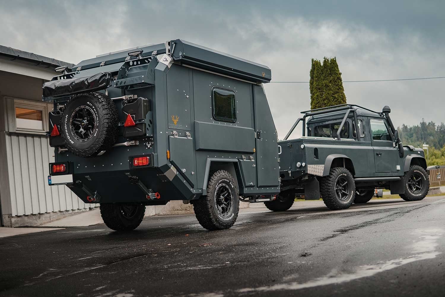Crawler TRC offroad 4x4 luxe caravan als nieuw, vele opties, Caravans en Kamperen, Overige merken, 750 - 1000 kg, Particulier