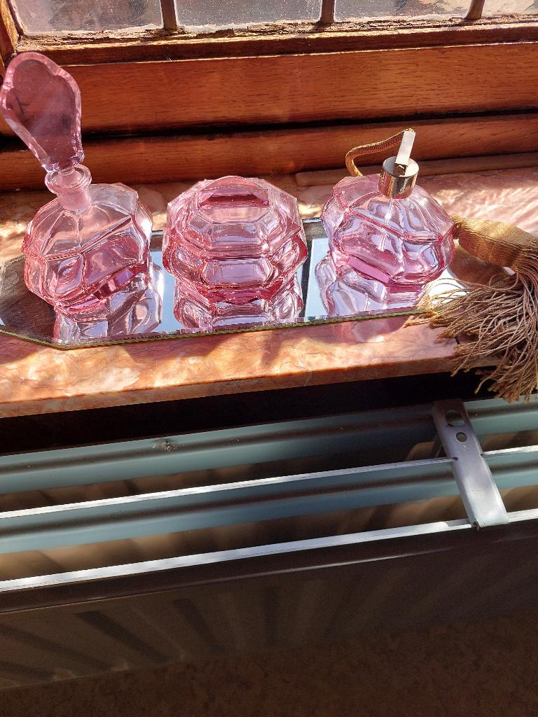 Ensemble de coiffeuse et chandeliers, Antiquités & Art, Enlèvement