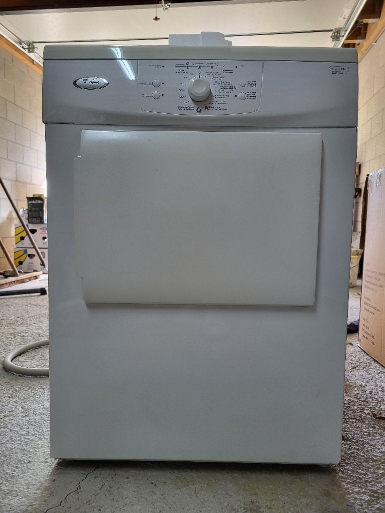 Droogkast Whirlpool, Elektronische apparatuur, Ophalen, 6 tot 8 kg, Gebruikt, Luchtafvoer