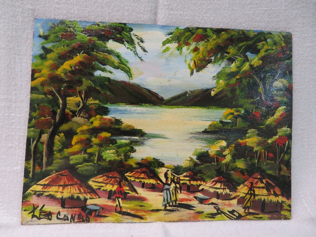 Art populaire congolais (1950/1960) - LEO CONGO (Ref.84), Enlèvement