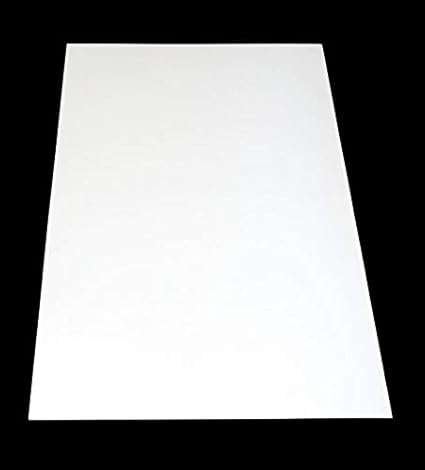Plaque occultante opaque 2/3 mm blanche, Comme neuf, Enlèvement, Moins de 80 cm, 80 à 120 cm