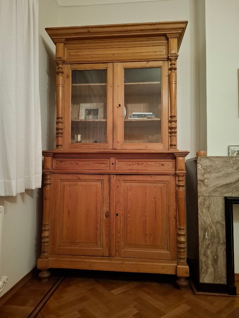Vitrine buffetkast, Avec tablette(s), 100 à 150 cm, Enlèvement, Utilisé