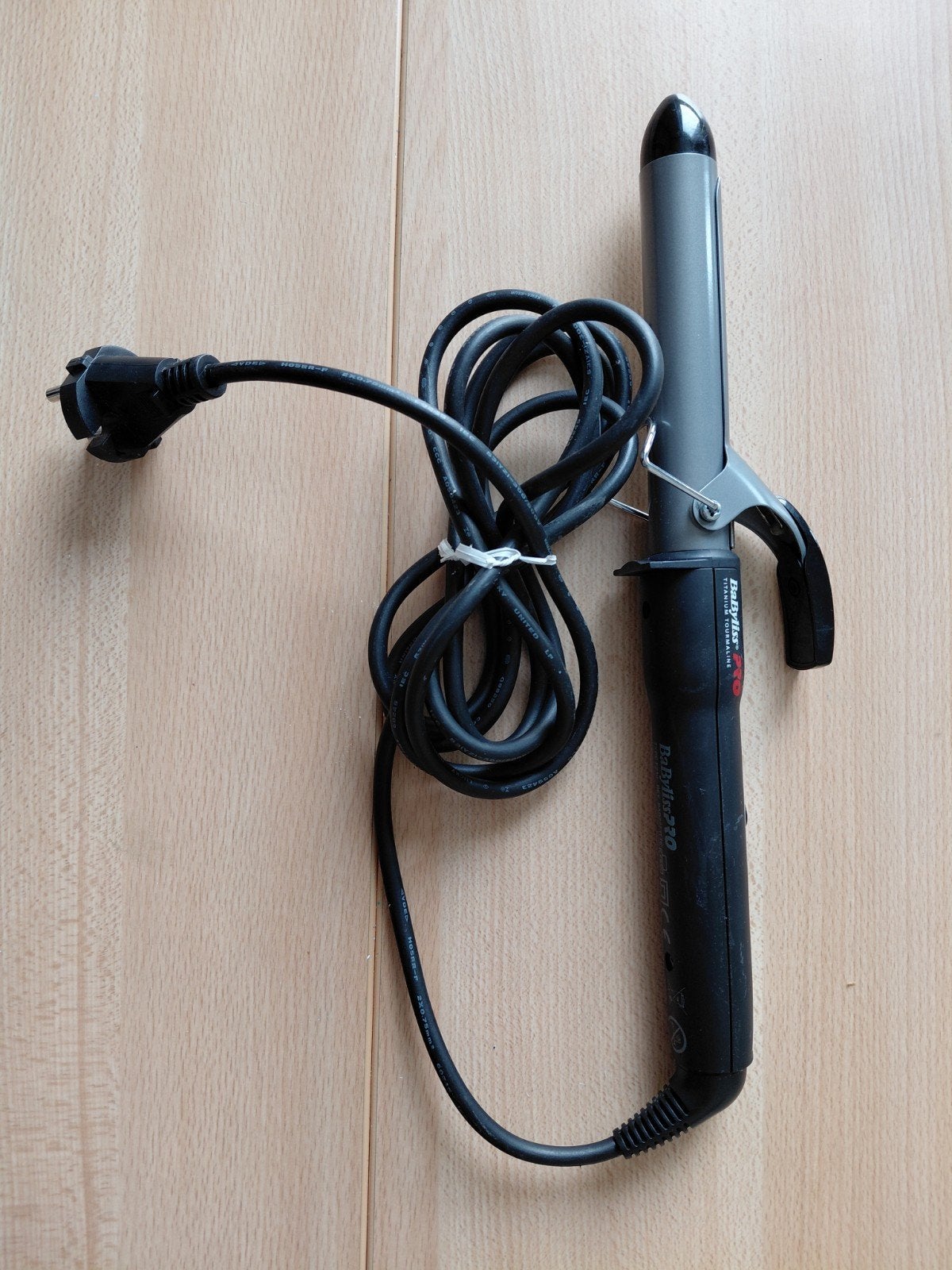 **BaByliss PRO krultang met klem**, Ophalen of Verzenden, Zo goed als nieuw