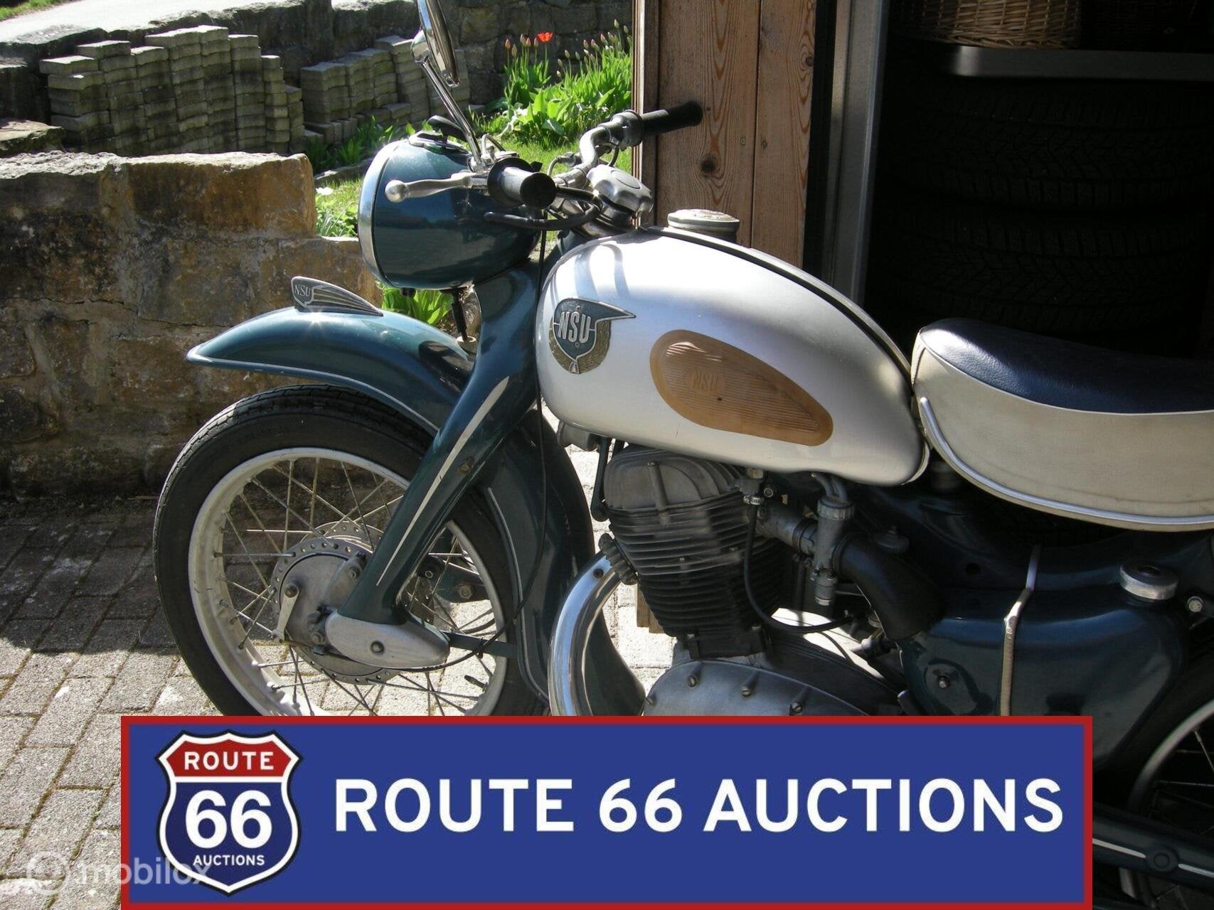 NSU Max Spezial | 1953 | Route 66 Auctions, Motos, Occasion, Autre, Manuelle