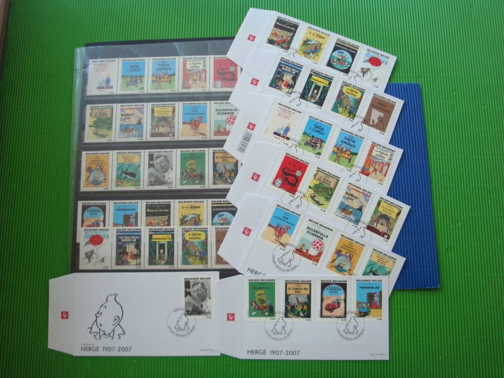 postzegels, Ophalen of Verzenden, Postfris, Gestempeld