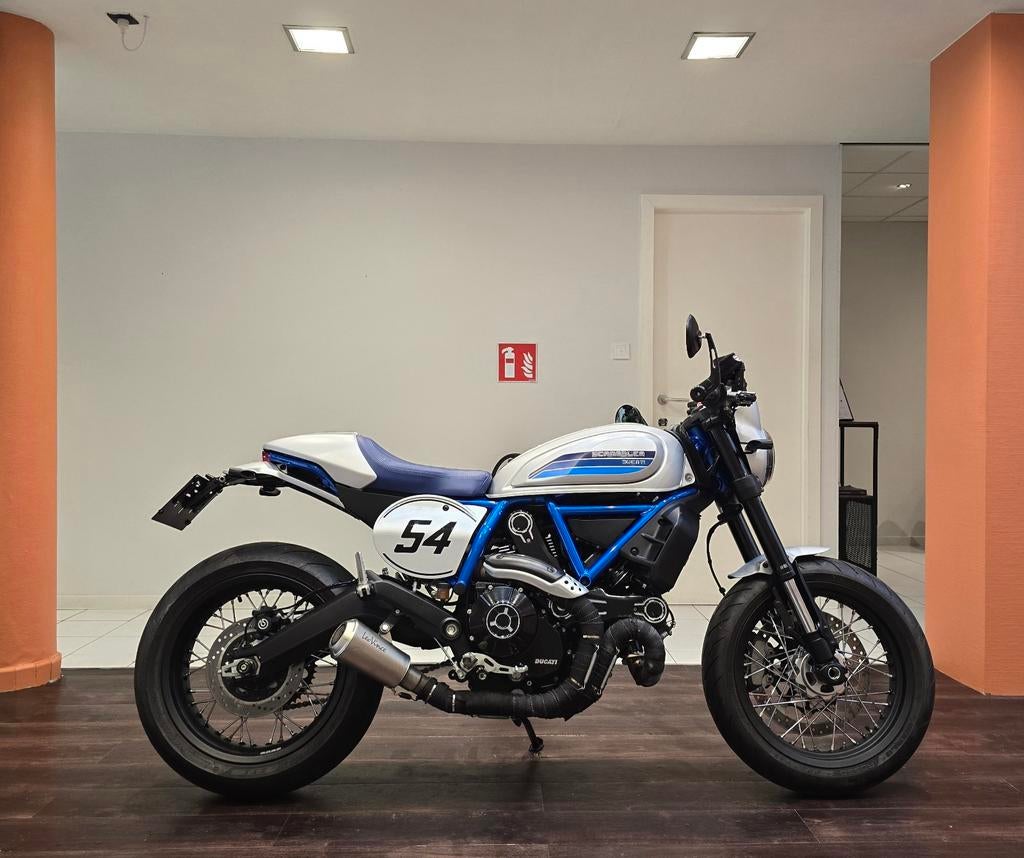Ducati Scrambler 800 Cafe Racer **2021**4.151km**Garantie, Motos, Entreprise, 800 cm³, Naked bike