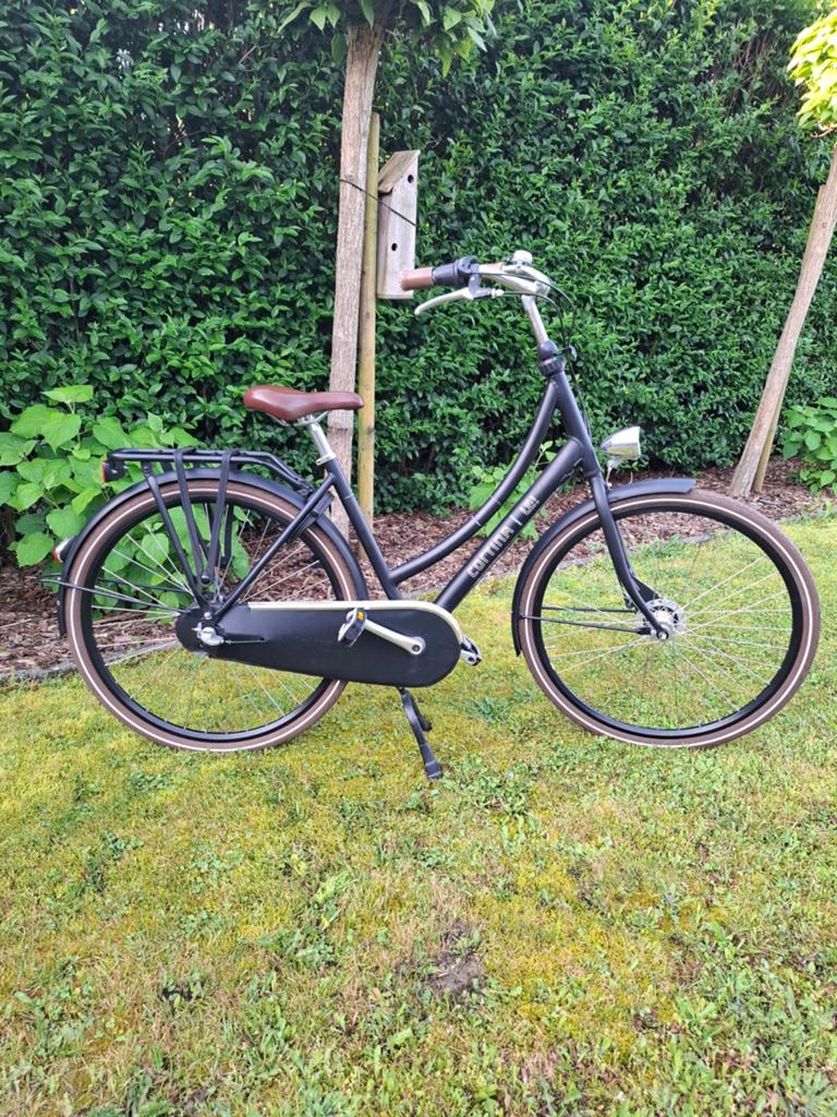 Damesfiets 28 inch Cortina U4 Shimano 3 versnellingen, Fietsen en Brommers, Ophalen, Terugtraprem, Versnellingen