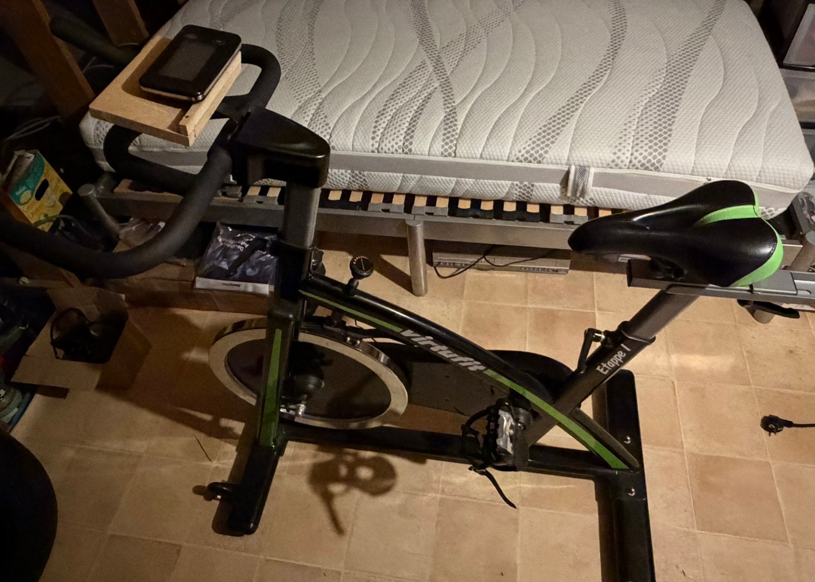 Spinningfiets vivofit, Sports & Fitness, Appareils de fitness, Enlèvement, Comme neuf, Vélo de spinning