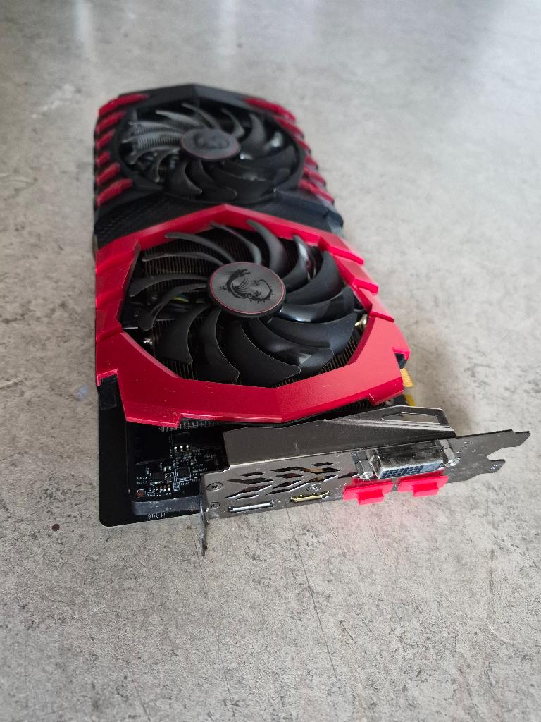 GERESERVEERD! - GTX 1060 GAMING X 6GB, Computers en Software, Videokaarten, Ophalen