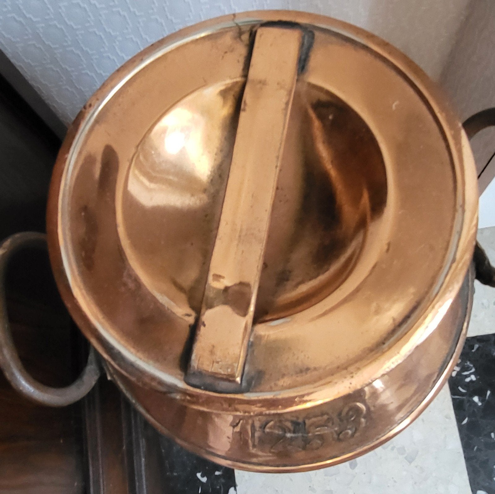 KOPEREN MELKBUS 25L 56cm - Vintage Melkkanne, Enlèvement, Cuivre