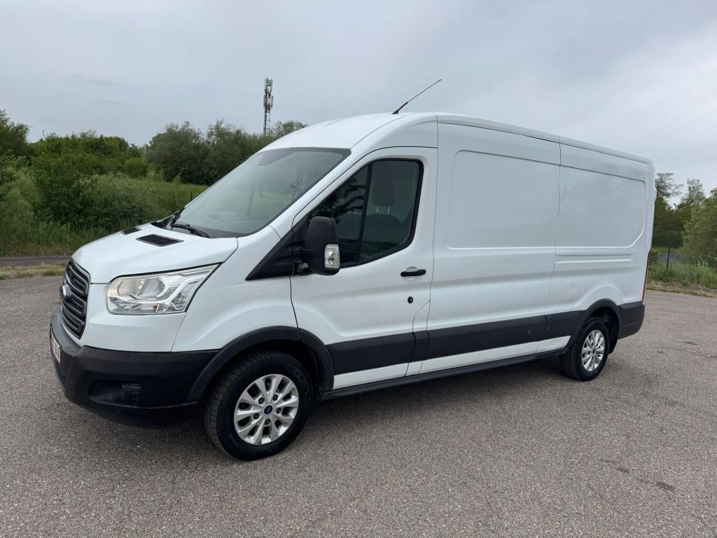 Ford Transit  L3H2 CLIM, Auto's, Voorwielaandrijving, Euro 6, 4 cilinders, Wit
