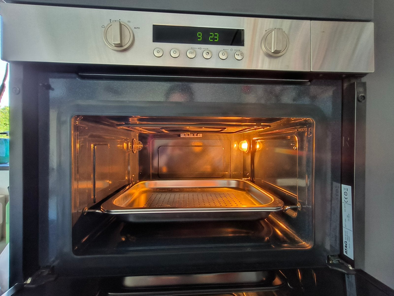 Four à vapeur encastré ATAG — 150€ - ATAG SX4411BUU/A01, Enlèvement, Encastré, Atag, Four à vapeur
