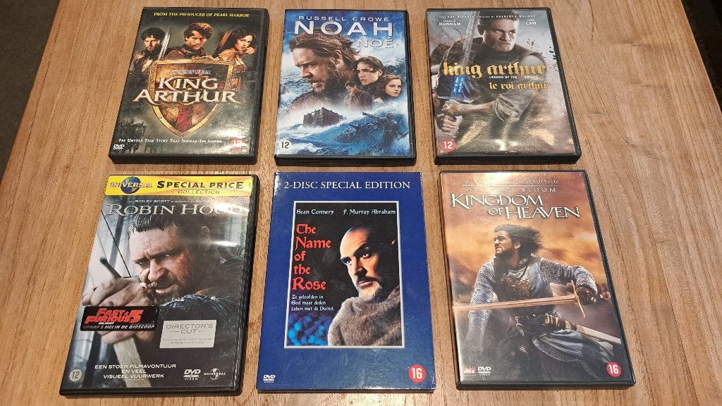 DVD-pakket uit mijn collectie – Historisch getint, Cd's en Dvd's, Ophalen, Zo goed als nieuw, Overige genres