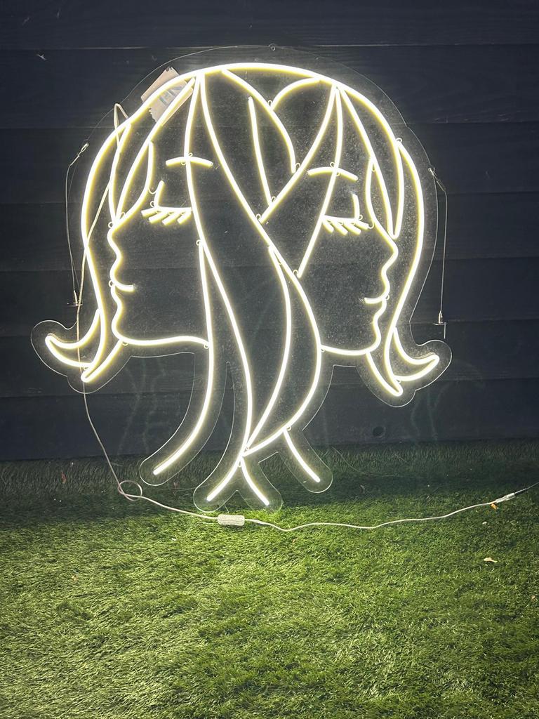 Led neonlicht uniek, Huis en Inrichting, Lampen | Overige, Ophalen, Gebruikt, Modern