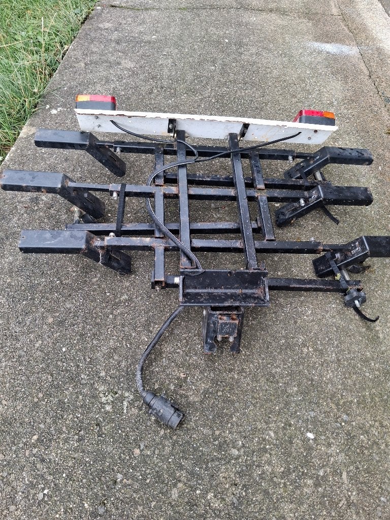 fietsenrek, Auto diversen, Ophalen, 3 fietsen of meer, Gebruikt, Fietsendrager-accessoire