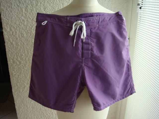 Short de plage mauve. Marque: "SUNDEK".Taille M., Verzenden, Overige kleuren, SUNDEK, Zwemshort