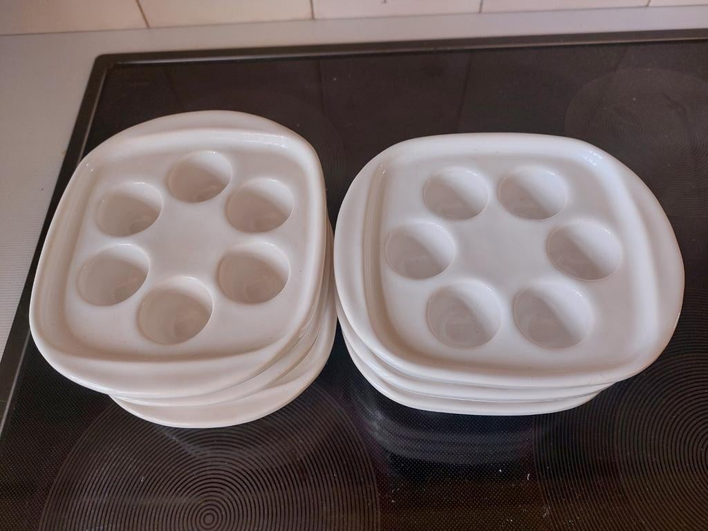 Assiettes à escargots, Enlèvement