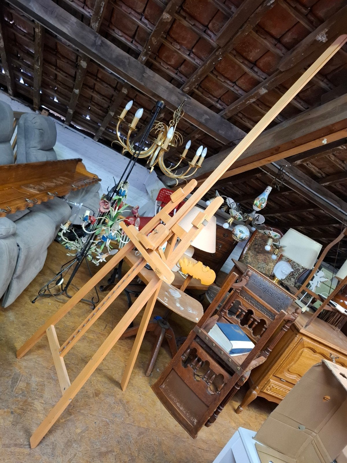 Chevalet de la marque Mabef, Hobby en Vrije tijd, Schilderen, Ophalen, Ezel