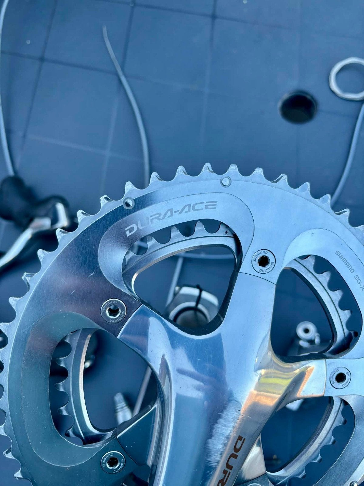 Shimano dura-ace groep, Ophalen
