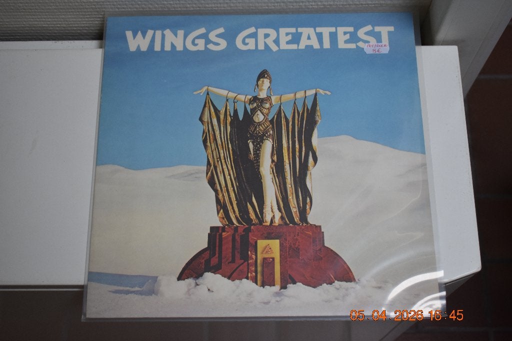 LP : Wings Greatest (Pop/Rock), CD & DVD, Vinyles | Rock, LP, Pop rock, Enlèvement ou Envoi, Utilisé