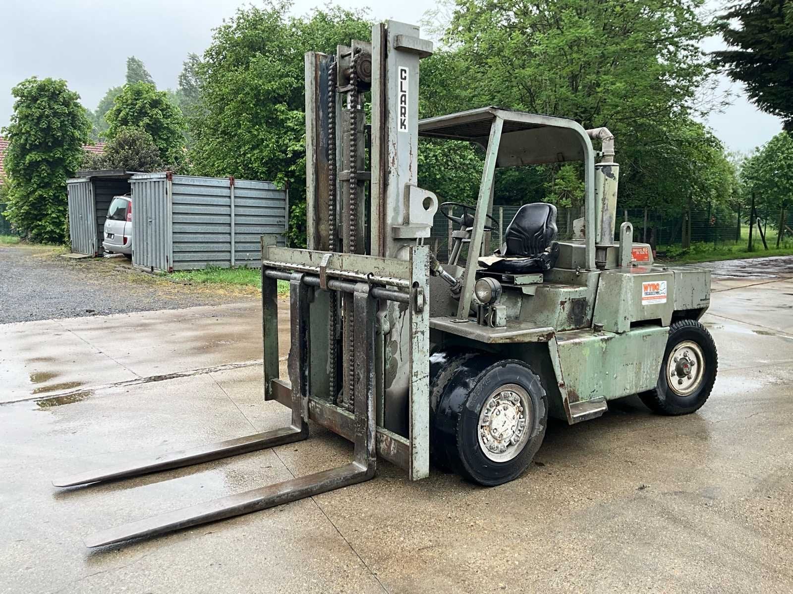 Clark C500 Y130 Forklift - 6 tonnes - diesel - en fonctionne, Articles professionnels, Diesel, Chariot élévateur, Clark