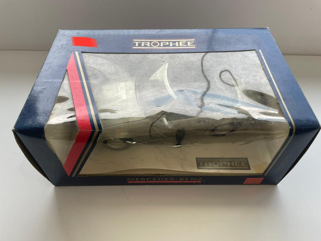 Mercedes-Benz 500SL (1989) - échelle 1:18, Enlèvement ou Envoi, Comme neuf, Voiture, Autres marques