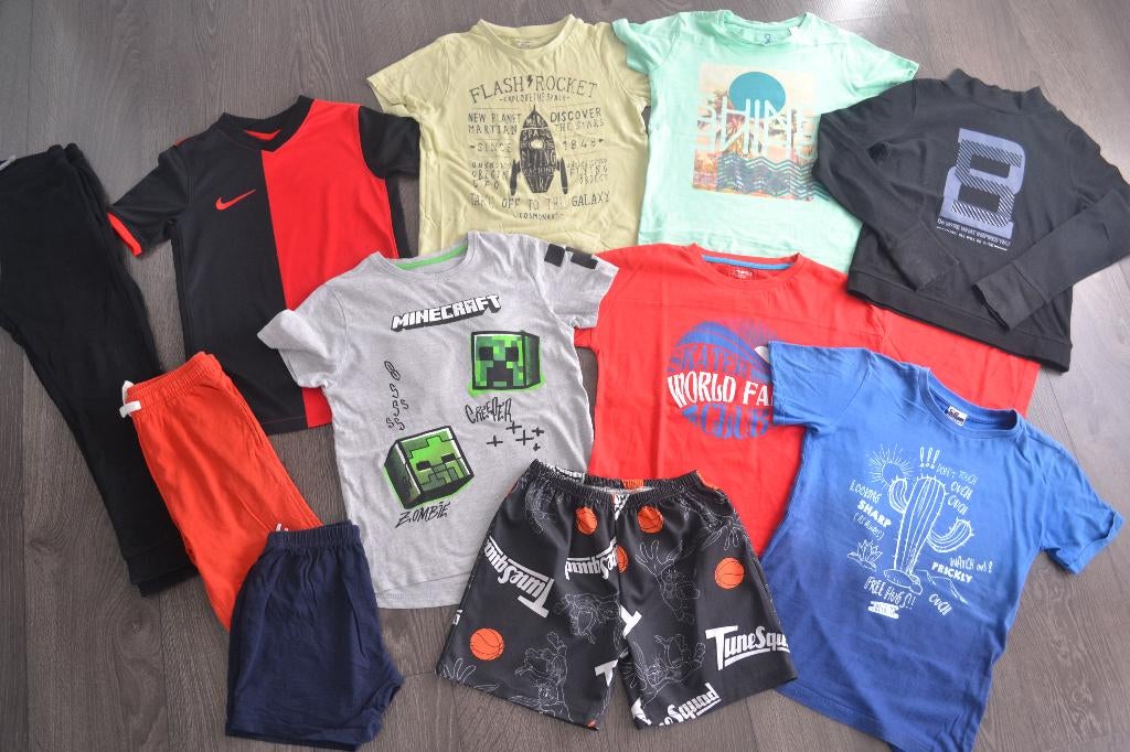Lot vêtements garçon 8 ans:T-shirts (Nike),shorts,pantalons, Enlèvement ou Envoi, Utilisé, Garçon, Autres types