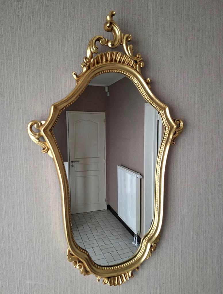 Vintage barok wandspiegel, Ophalen