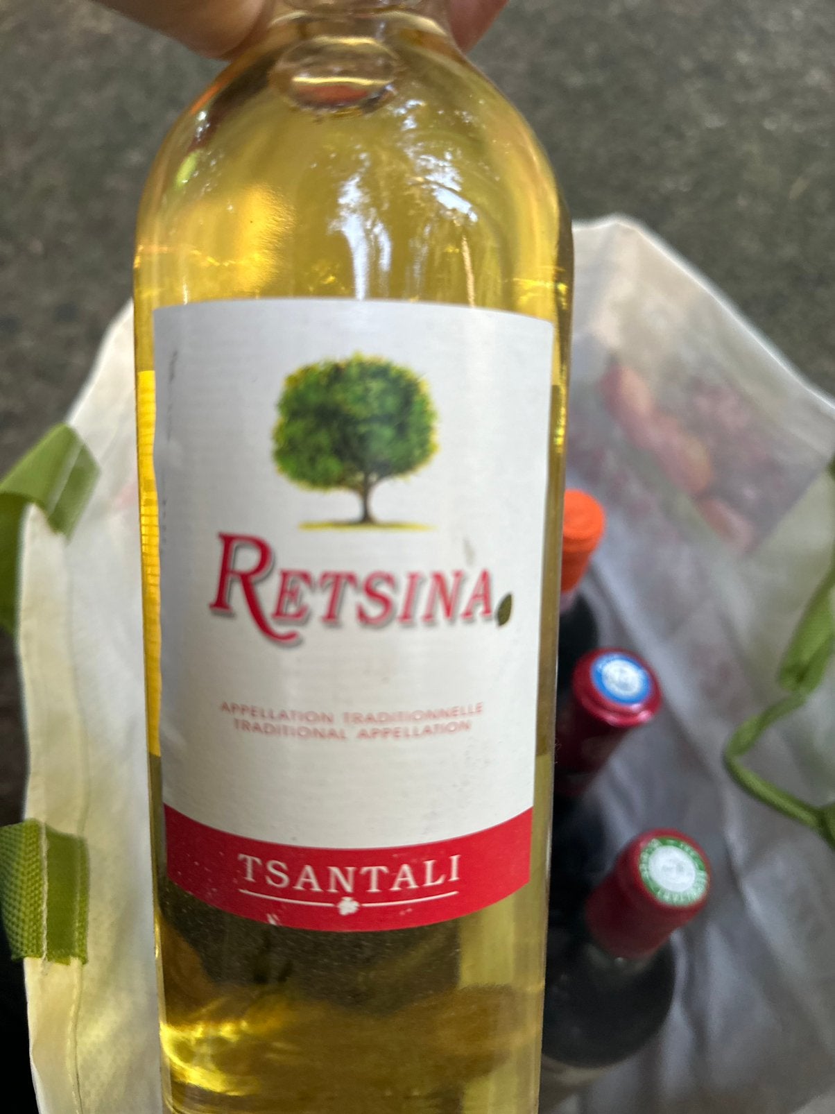 Tsantali Retsina, Collections, Enlèvement, Comme neuf, Vin blanc