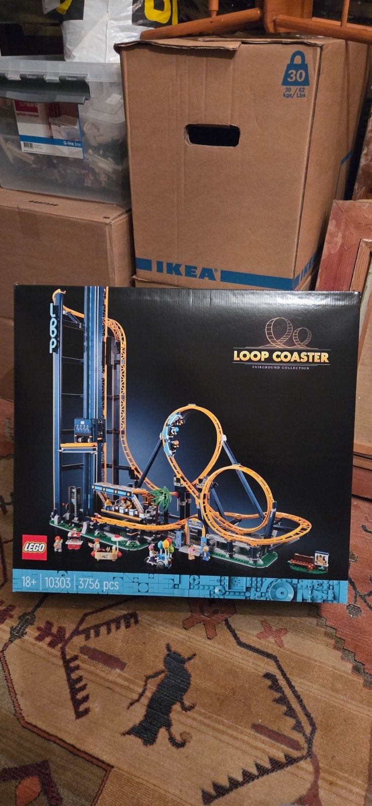 lego 10303 Loop Rollercoaster, Ophalen, Lego