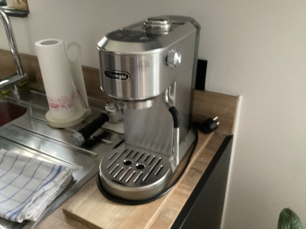 De Longhi koffie machine, Electroménager, Machine à espresso, Réservoir d'eau amovible, Enlèvement, Café moulu