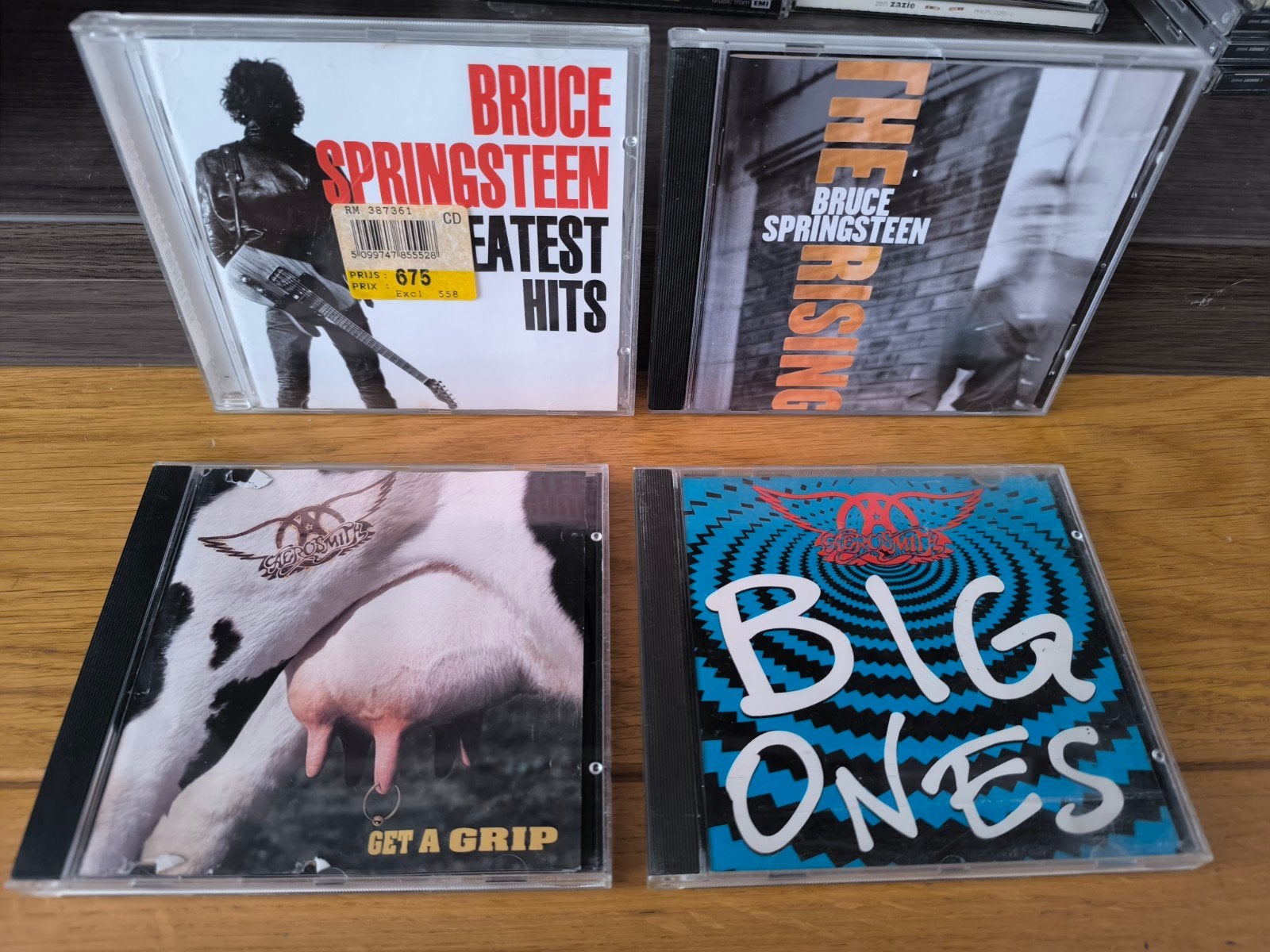 CD Bruce Springsteen, Aerosmith, Enlèvement ou Envoi, Utilisé