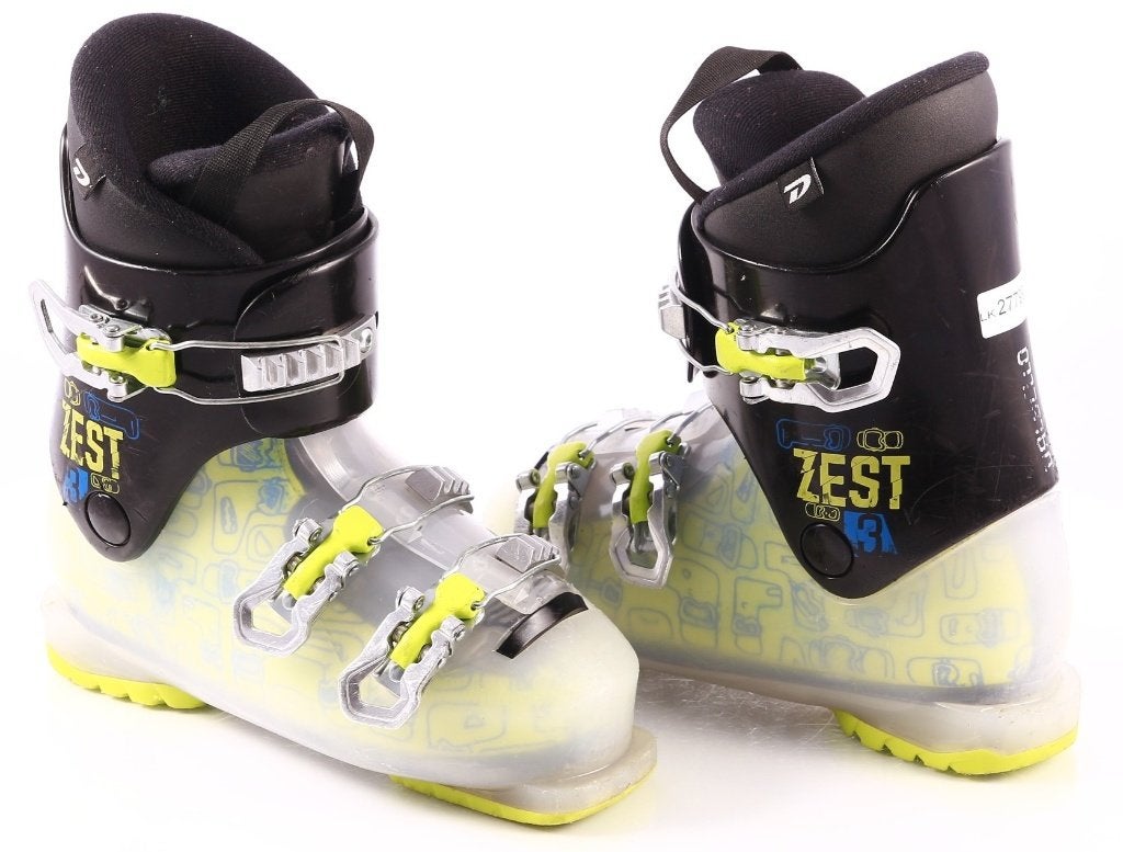 33; 34 EU kinderskischoenen DALBELLO ZEST 3 2023,black/green, Overige merken, Gebruikt, Verzenden, Schoenen