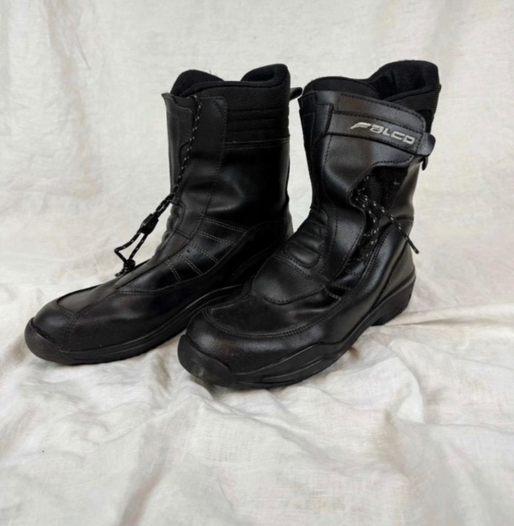 Bottes moto Falco noires – taille 41 – état impeccable, Motos, Neuf, sans ticket, Falco, Femmes, Bottes