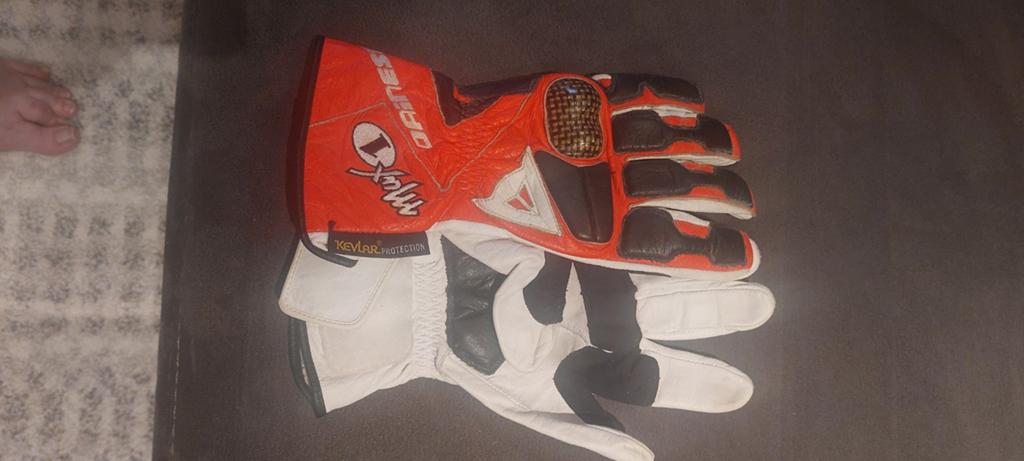Motor handschoenen van Dainese medium van Max Biaggi, Enlèvement, Gants