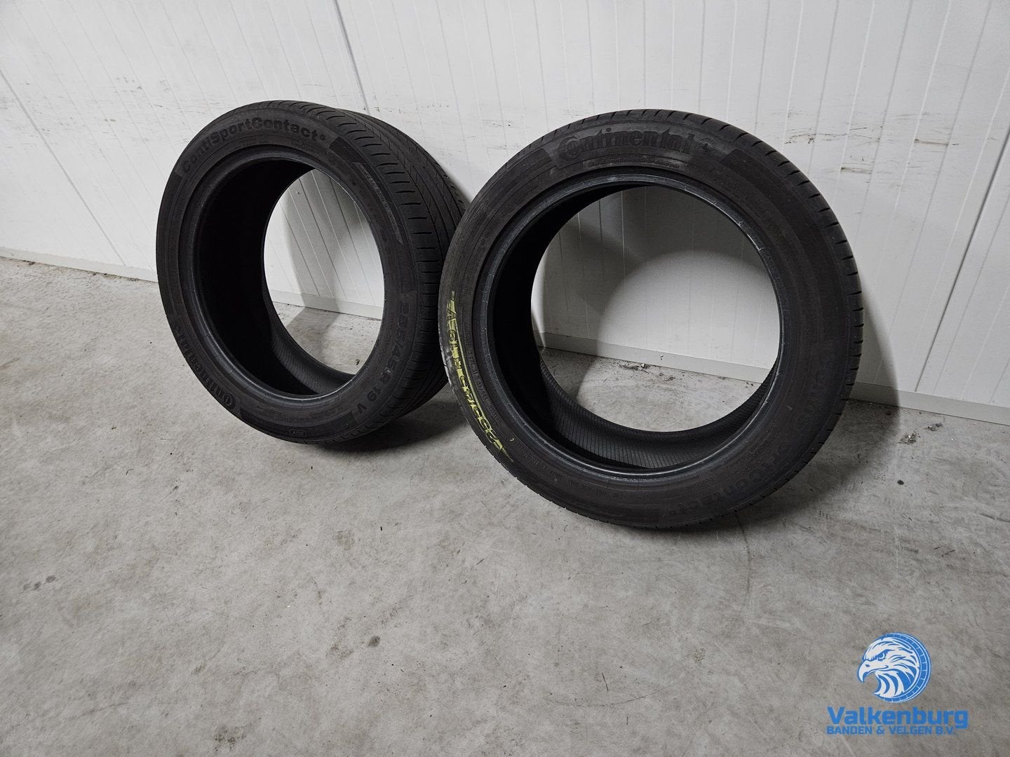 Zomerbanden 255/45R19 Continental ContiSportContact 5, 19 inch, Gebruikt, 255 mm, -