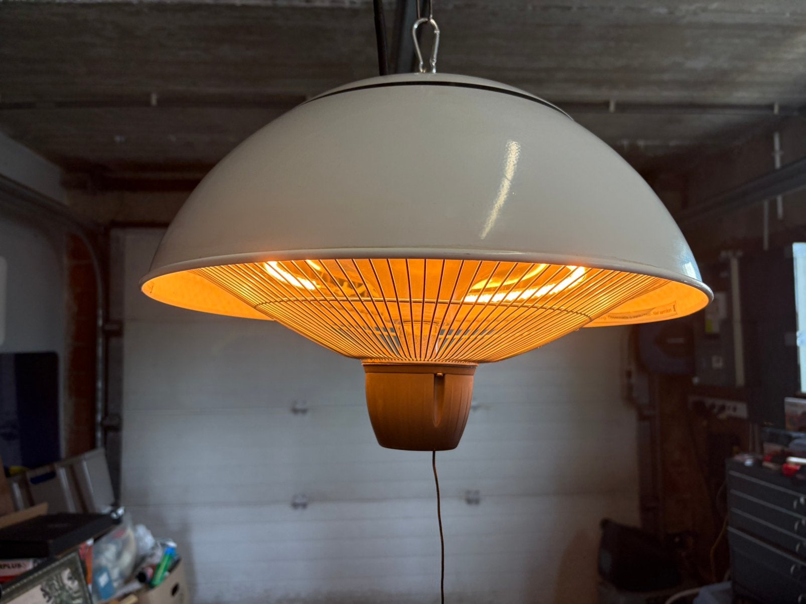 Patio heater, Tuin en Terras, Ophalen, Zo goed als nieuw