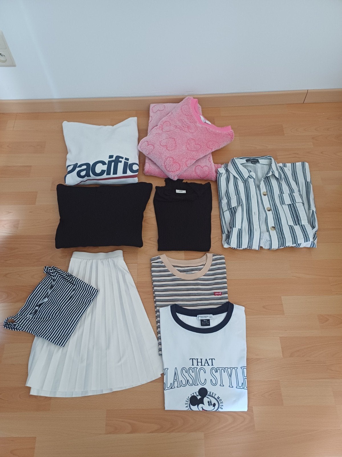 pakket tienerkledij maat xs /smal, Ophalen, Maat 34 (XS) of kleiner