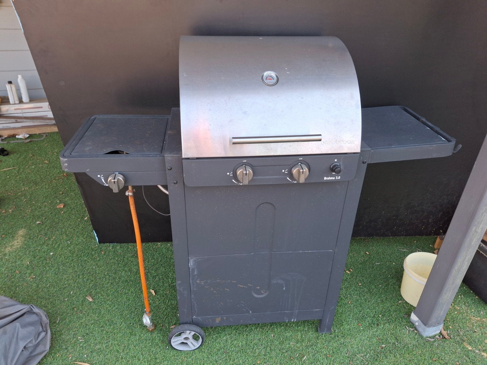 bbq  op gas, Enlèvement, Utilisé