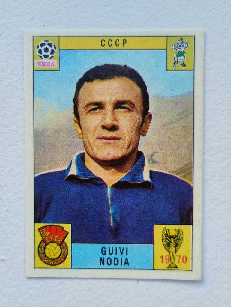 Panini Mexique 70 : CCCP : Guivi Nodia, Enlèvement