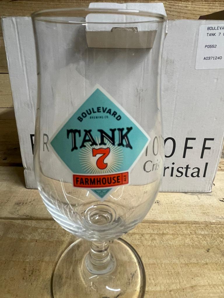 Tank7 glazen 6stuks, Enlèvement, Comme neuf, Duvel