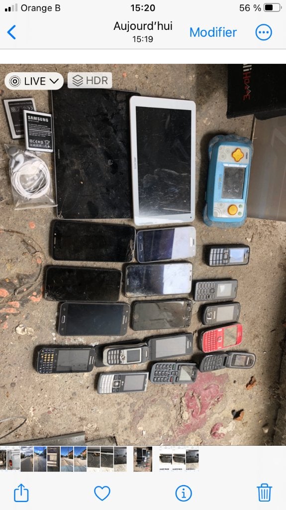 Lot de téléphones et tablettes hors service, Télécoms, Enlèvement