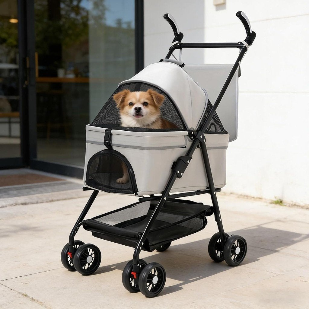 Poussette Yopotika pour animal de compagnie jusqu'à 20 kgs, Animaux & Accessoires, Autres marques, Enlèvement ou Envoi, Comme neuf