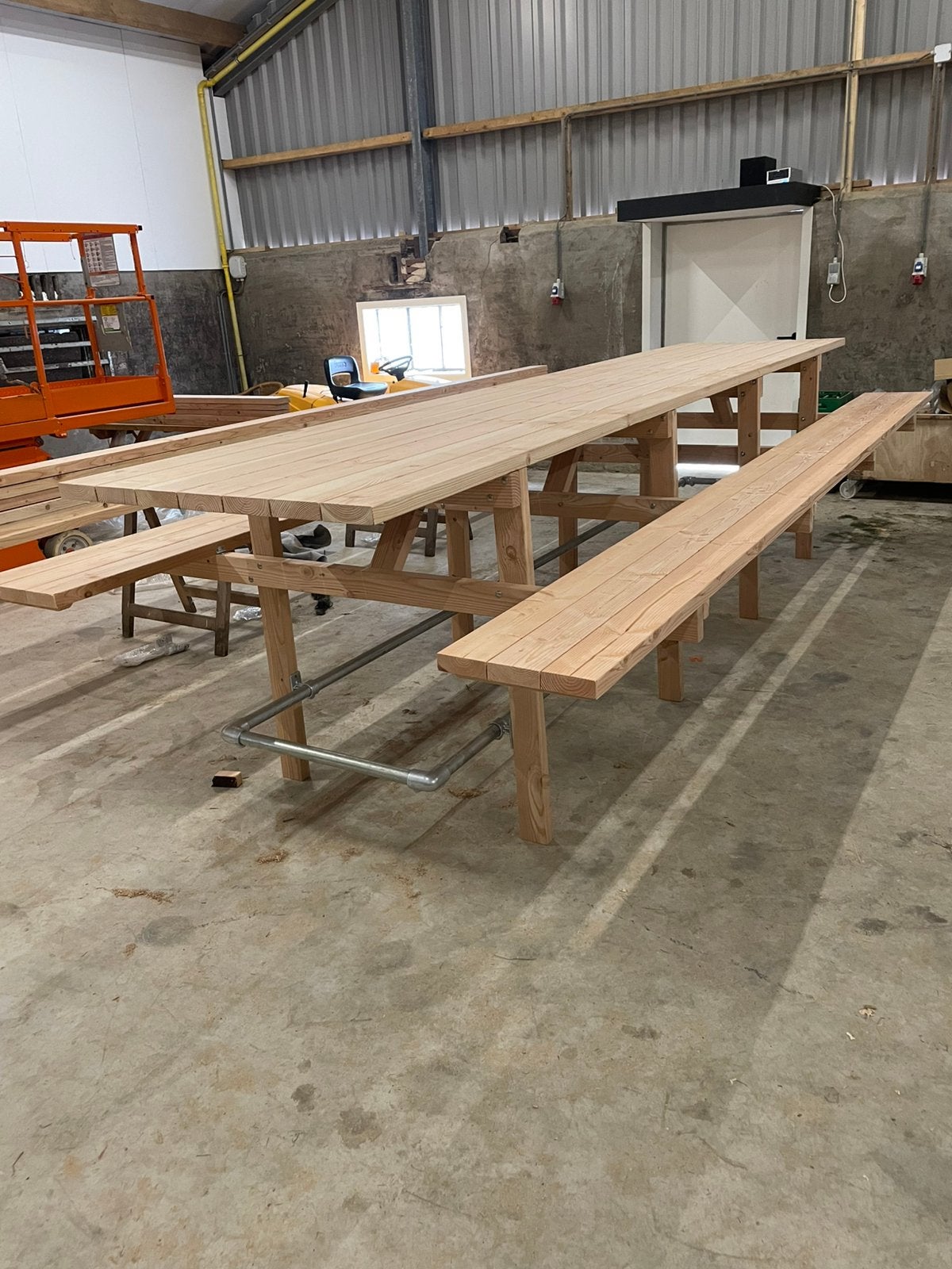 Mooie bar/buitentafel, Nieuw, Ophalen of Verzenden, Inklapbaar, Rechthoekig