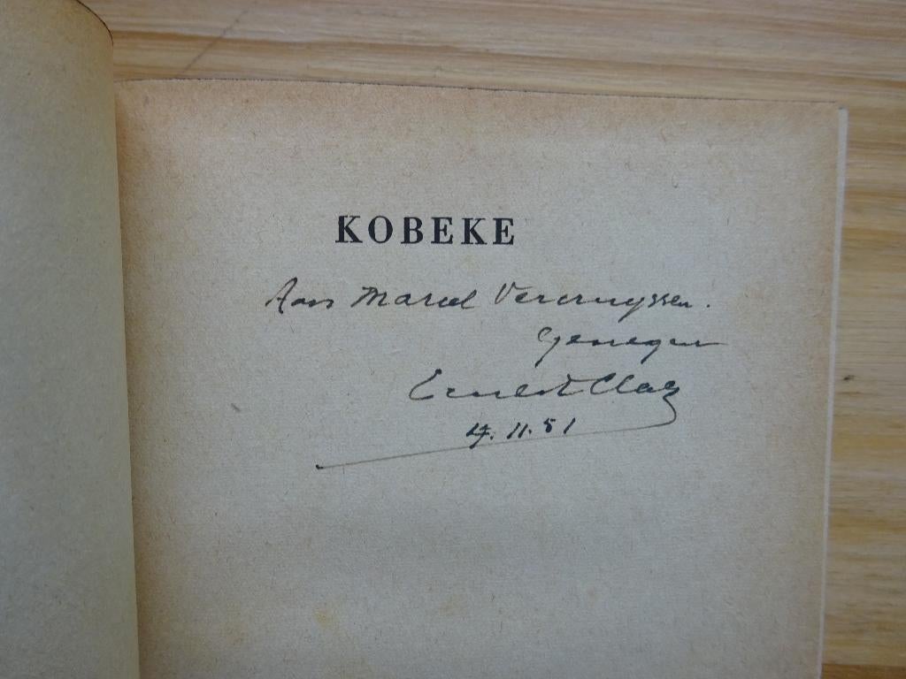 Kobeke, 1948, Ernest Claes, **gesigneerd**, Ophalen of Verzenden, Gelezen, Ernest Claes