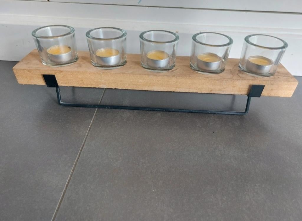 Kandelaar, Gebruikt, Overige kleuren, Ophalen of Verzenden, Kandelaar