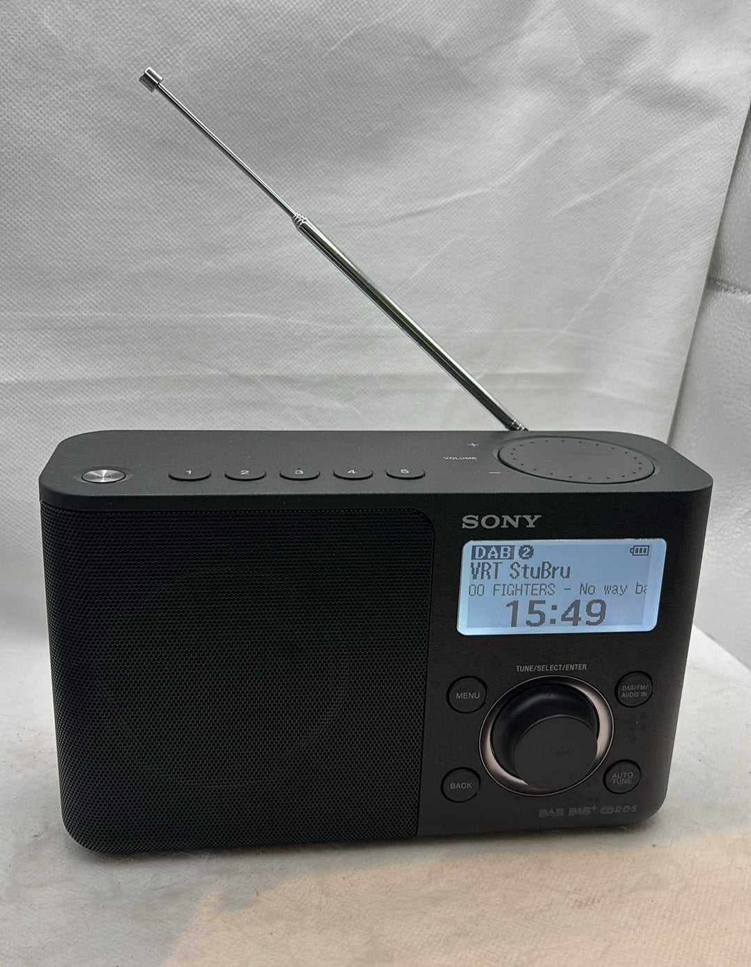 Sony XDR-S61D Portable DAB/DAB+ FM Digital Radio – Battery, Enlèvement ou Envoi, Comme neuf, Radio
