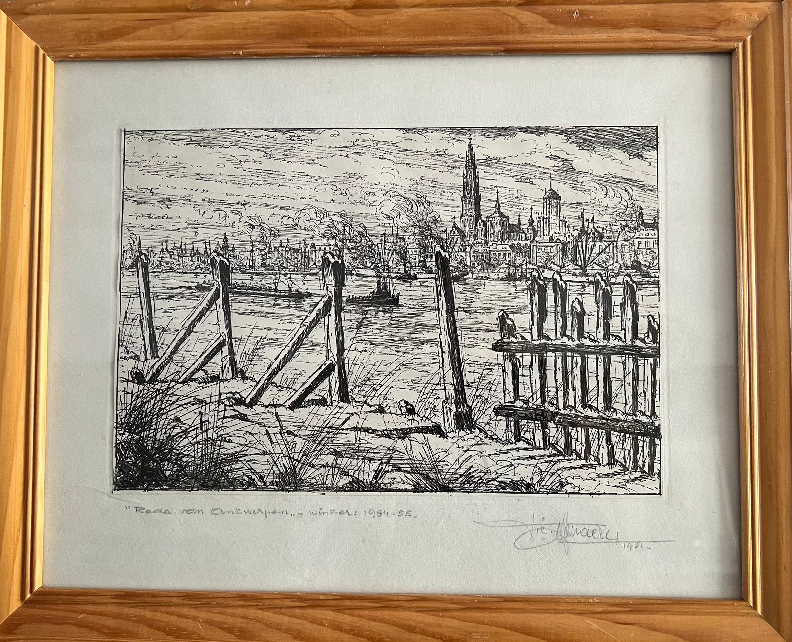 Rede van Antwerpen, winter 1954/55, Antiquités & Art, Enlèvement, Reproduction