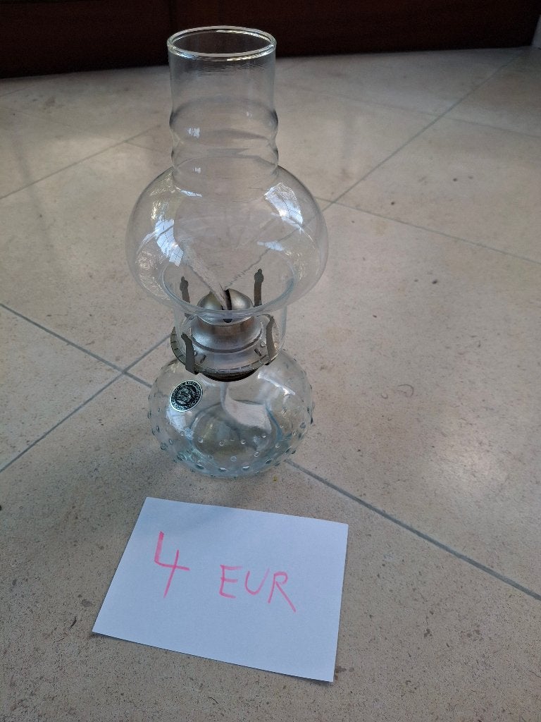 Olielamp, Enlèvement